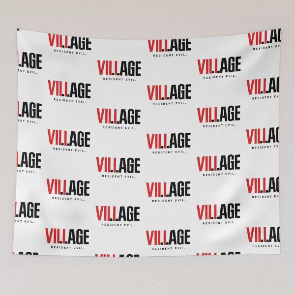 Item preview, Resident Evil 8 Village Text Logo designed and sold by teestranding.
