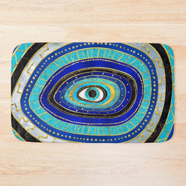 Item preview, Evil Eye Amulet Ornament designed and sold by k9printart.