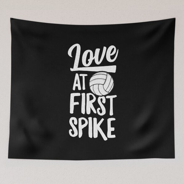 Item preview, Love At First Spike Volleyball T-Shirt Team Player Girls designed and sold by 14thFloor.
