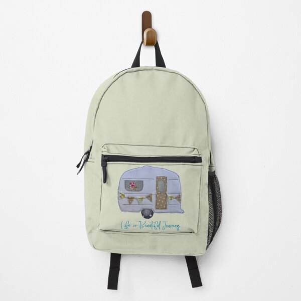 Item preview, #Life is a beautiful journey Caravan designed and sold by Leatextileart.