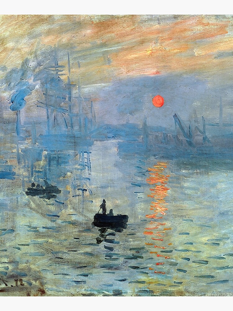 Claude Monet Impression Sunrise modern