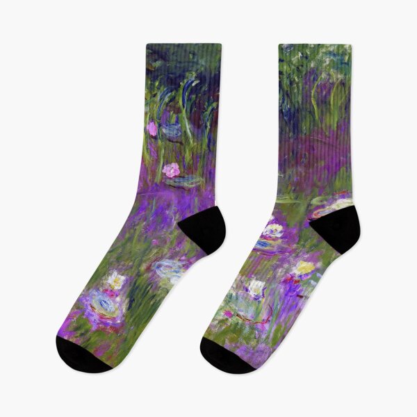 Artikelvorschau, Seerosen - Claude Monet (Protonenviolett) entworfen und verkauft von DejaVuStudio.