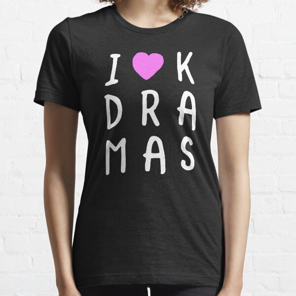 Item preview, I Love K-Dramas K-Pop T-Shirt Korea Korean Culture Fan Love designed and sold by 14thFloor.