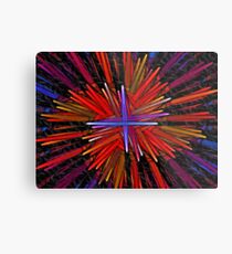 Speed Bumps Metal Print