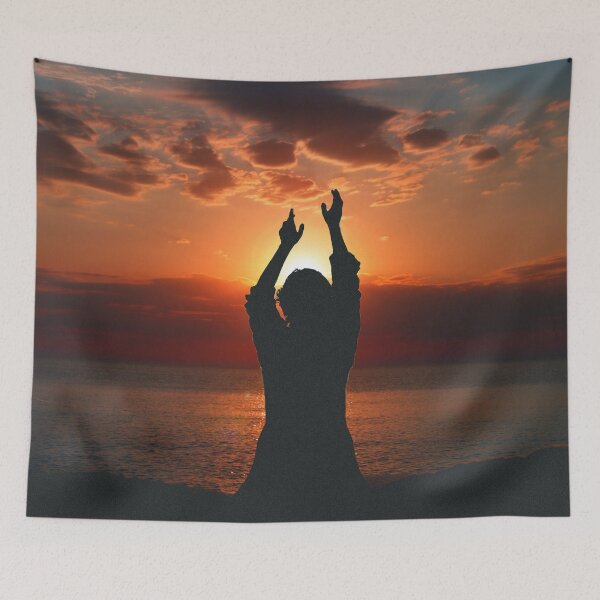 Item preview, Praying Under The Sunset designed and sold by Tim Scott.