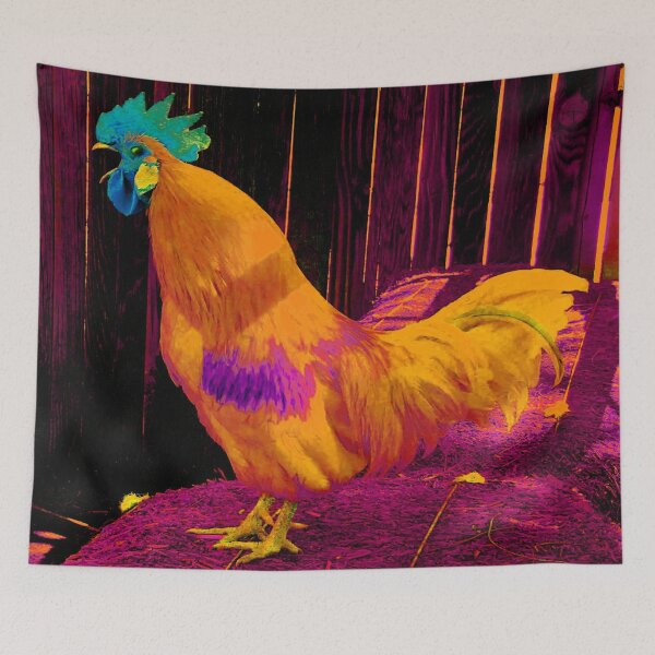 Item preview,  Rooster in Party Wild Colors by Iritof designed and sold by iritof.