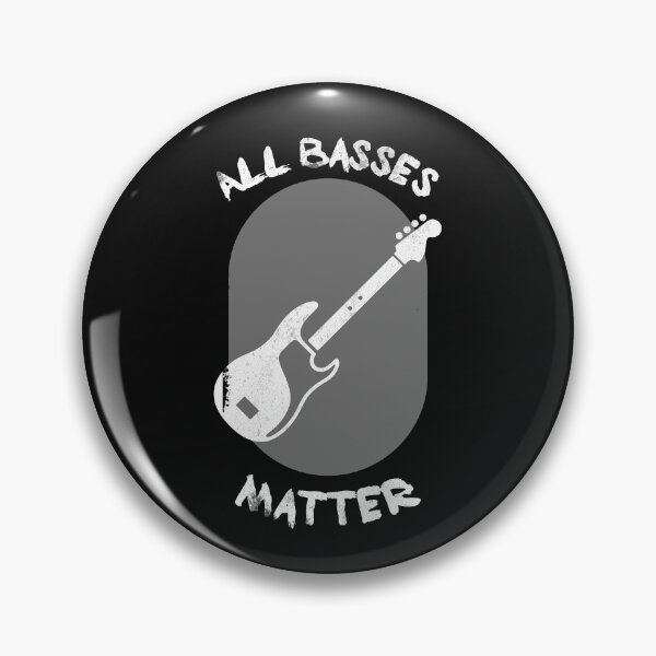 Item preview, All Basses Matter. Black and White. Funny designed and sold by shirtdan.