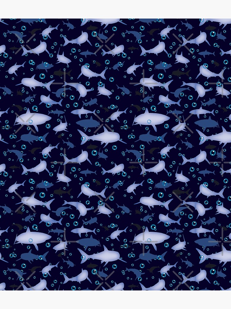 Shark Pattern by TMBTM
