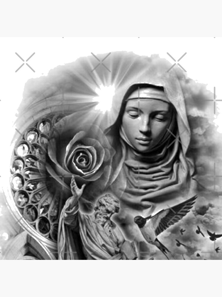 Virgin mary tattoo hi-res stock photography and images - Alamy