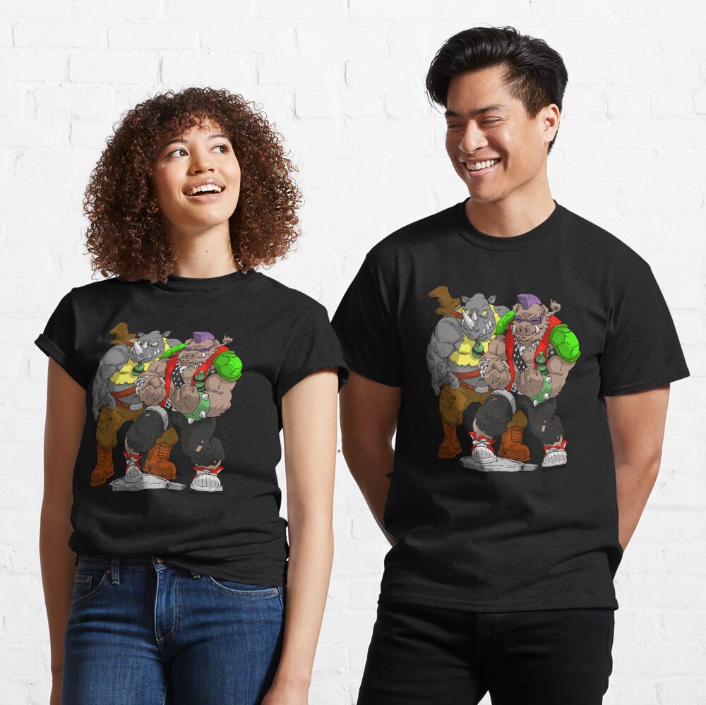 Rocksteady and Bebop TMNT - Ninja Turtles - T-Shirt sold by Cori