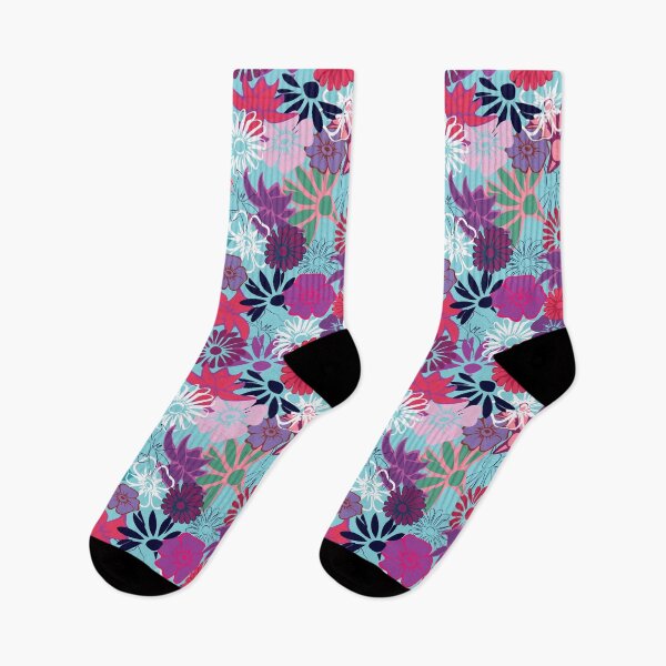 Item preview, Floral in bold colours designed and sold by Miayaa.