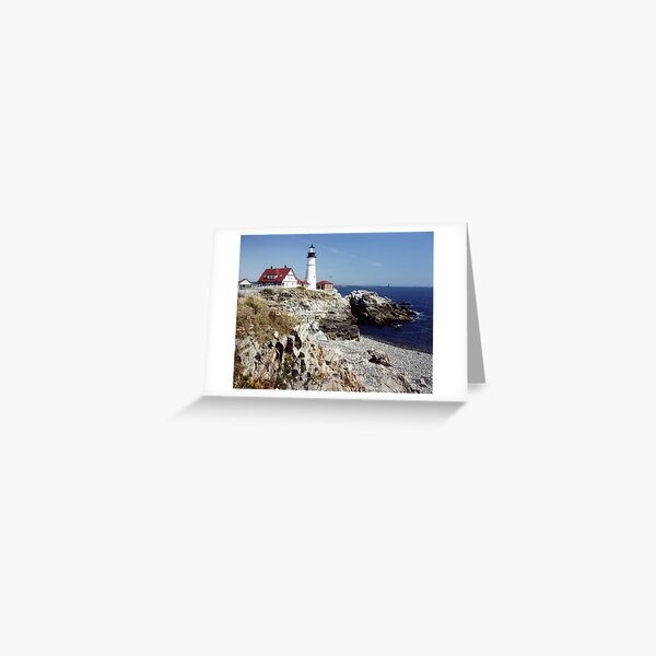Portland Head Lighthouse Greeting Card