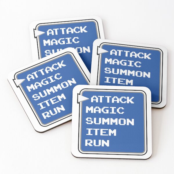 Item preview, Final Fantasy Battle Menu designed and sold by maskedmagician.