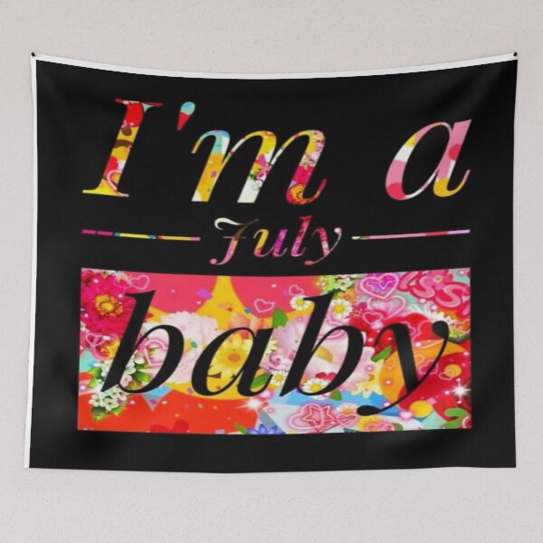 Item preview, I am a july baby is for all the cancerians and leo birthdays. designed and sold by JaneVictoria.