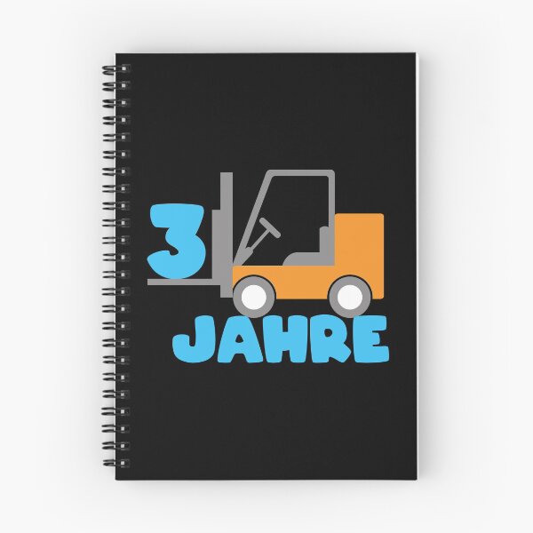Artikelvorschau, 3 Jahre Geburtstag Stapler Geschenkidee entworfen und verkauft von Argentini.