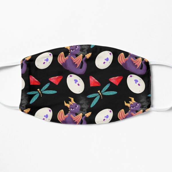 Spyro the Dragon Flat Mask