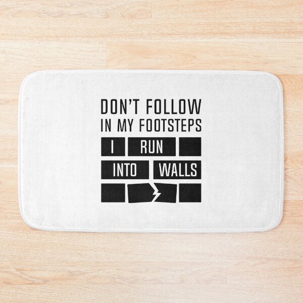 Item preview, I Run Into Walls designed and sold by LuckyFoxDesigns.