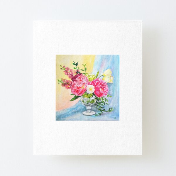 Spring Melody Canvas Mounted Print