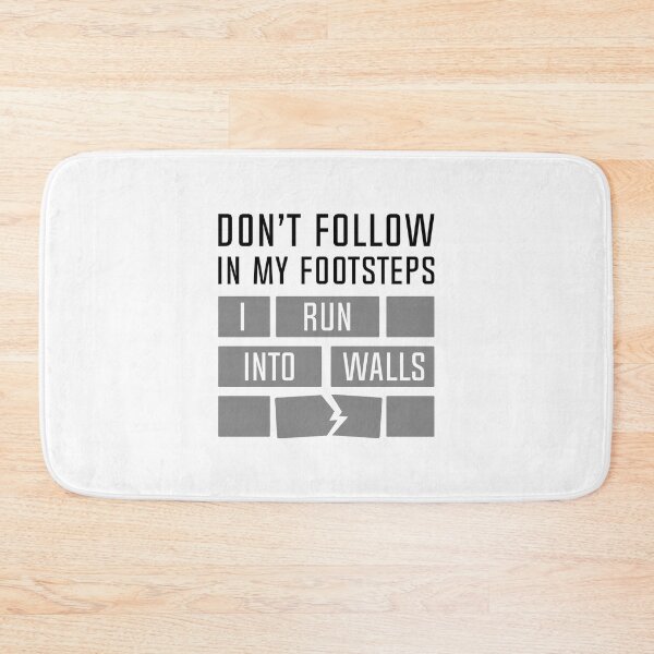 Item preview, I Run Into Walls designed and sold by LuckyFoxDesigns.