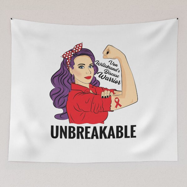 Item preview, Von Willebrand Disease Awareness VWD designed and sold by ZNOVANNA.
