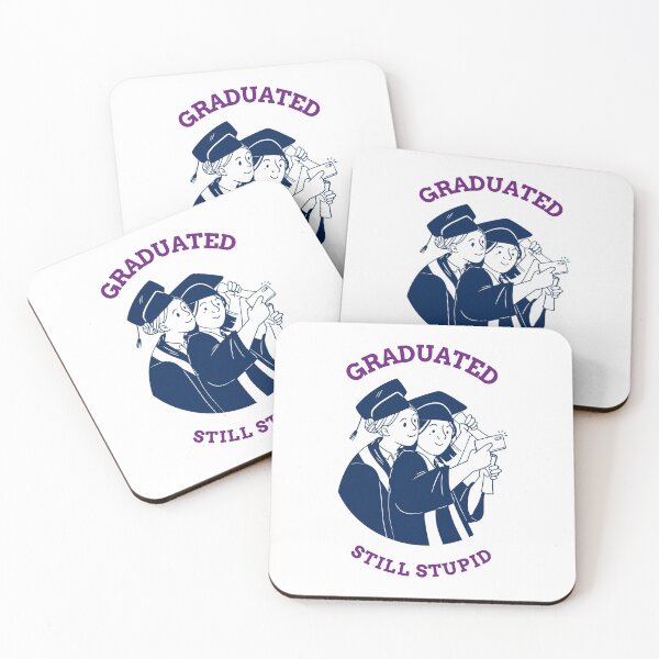 Item preview, Bf Selfie Graduation Meme Graduated - Still Stupid designed and sold by ShineEyePirate.