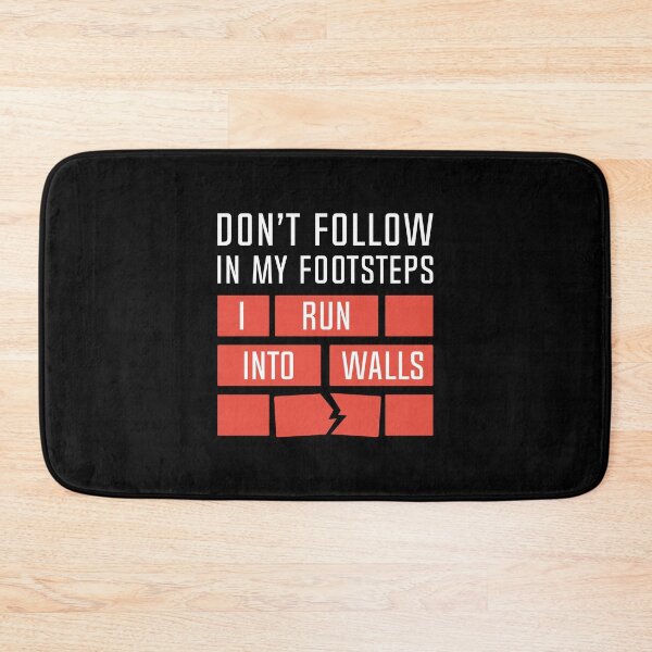 Item preview, I Run Into Walls designed and sold by LuckyFoxDesigns.