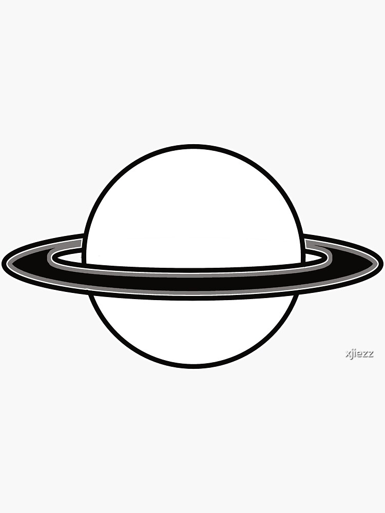 "White Planet" Sticker for Sale by xjiezz | Redbubble
