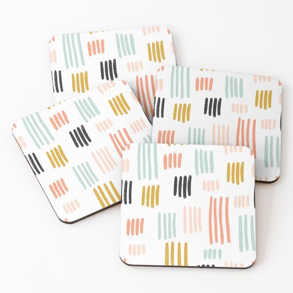 Item preview, Modiste pattern colorful hand-drawn lines designed and sold by GoDesign1.