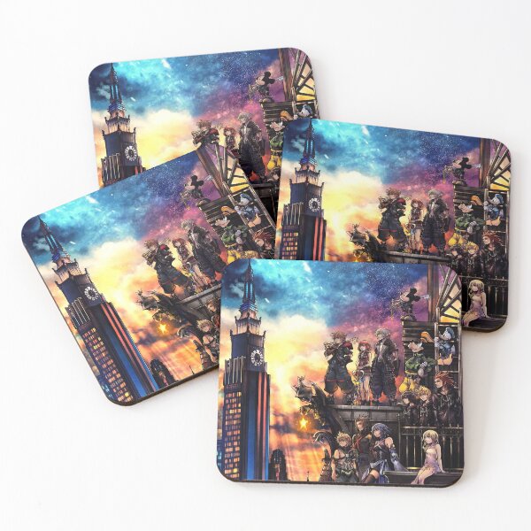 Item preview, Kingdom Hearts 3 Cover designed and sold by maskedmagician.