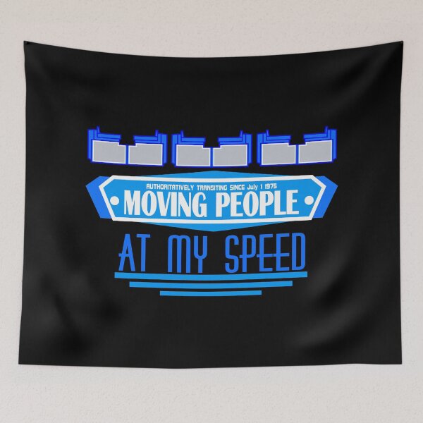 Item preview, Moving People at my speed designed and sold by WedFanBlog.