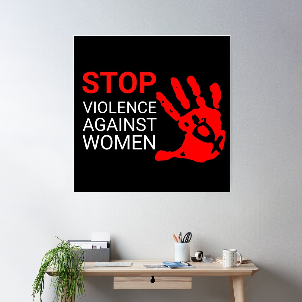 la violencia contra las mujeres Póster