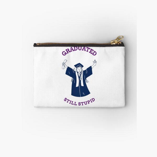 Item preview, Funny Happy Girl Graduation Meme Graduated - Still Stupid designed and sold by ShineEyePirate.