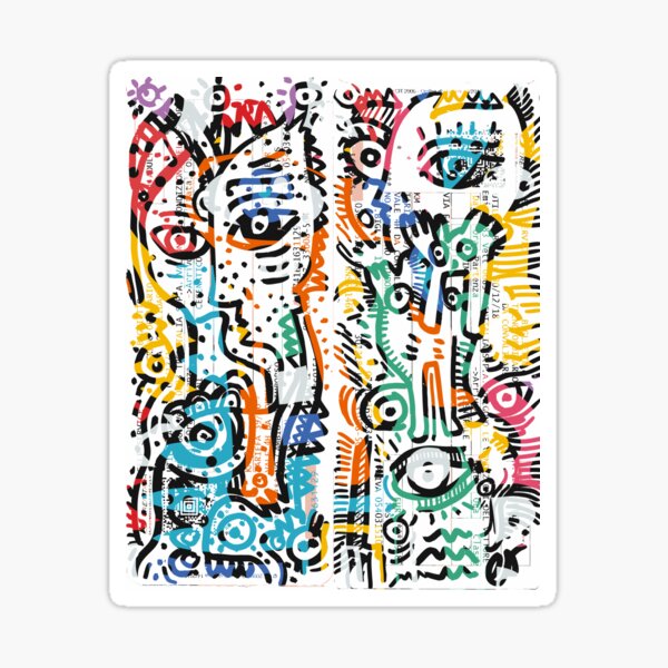 Item preview, Street Graffiti Art Multicolor by Emmanuel Signorino © designed and sold by signorino.