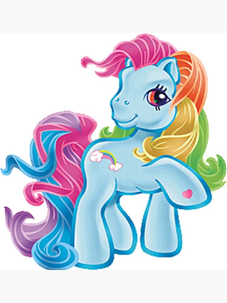 My Little Pony Rainbow Dash Animated Image 3-D Die-Cut Magnet, NEW