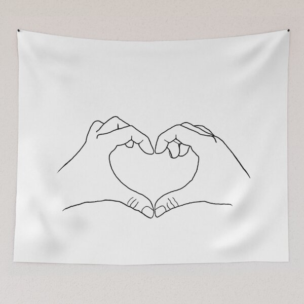 Item preview, love hands designed and sold by NomiBee.
