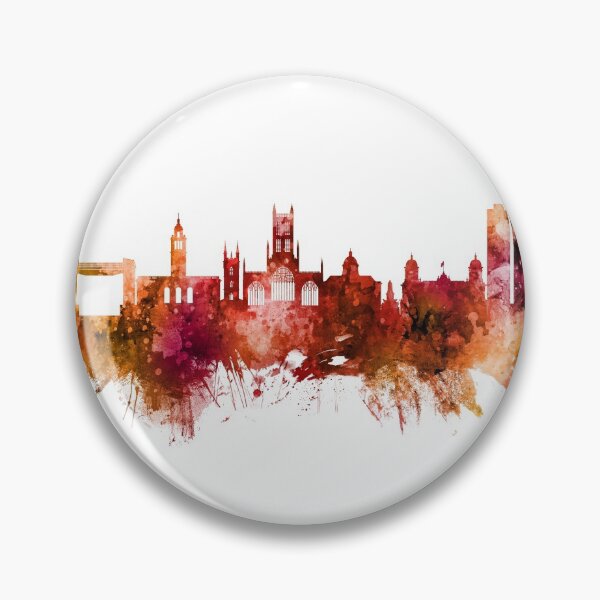Item preview, Kingston upon Hull England Skyline designed and sold by ArtPrints.