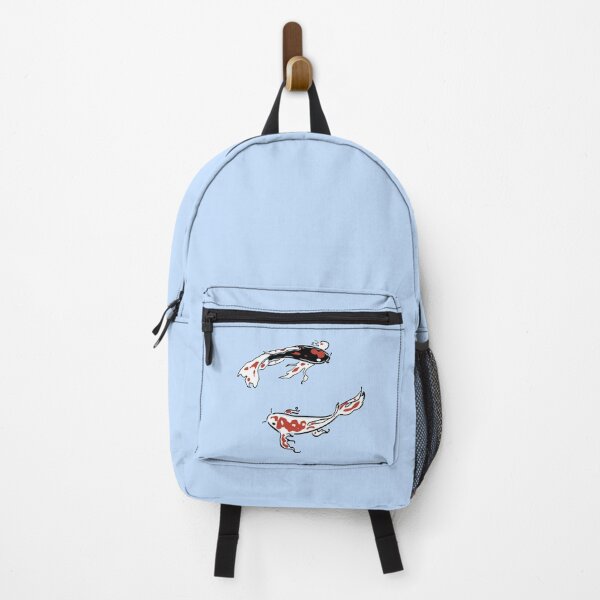 Item preview, japanese koi carp fish outline drawing - yin and yang - line drawing designed and sold by Kinisis.