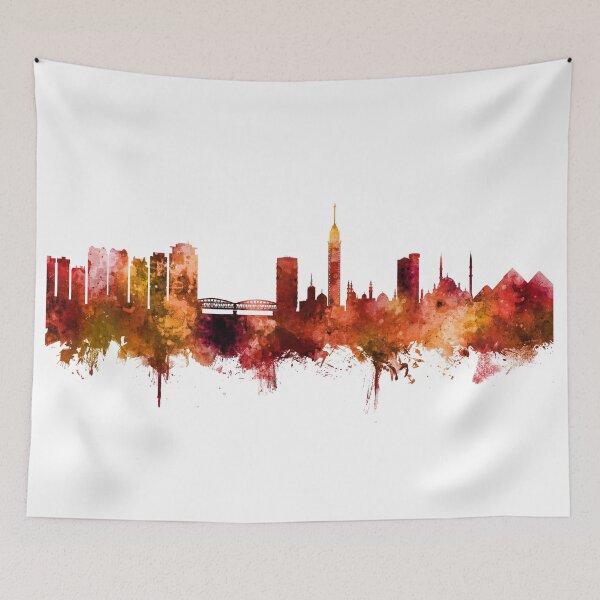 Item preview, Cairo Egypt Skyline designed and sold by ArtPrints.