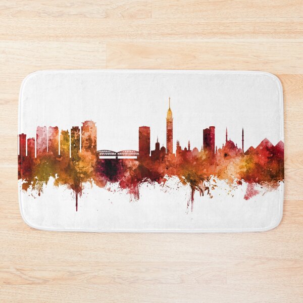 Item preview, Cairo Egypt Skyline designed and sold by ArtPrints.