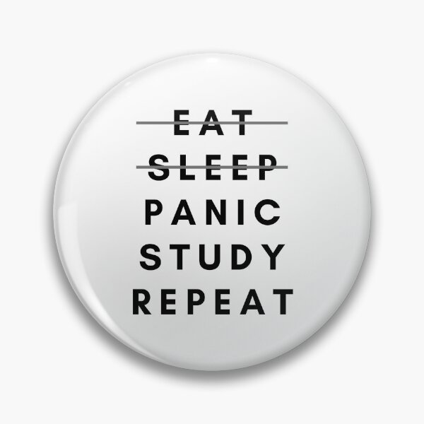 Item preview, Panic Study Repeat designed and sold by lolora.