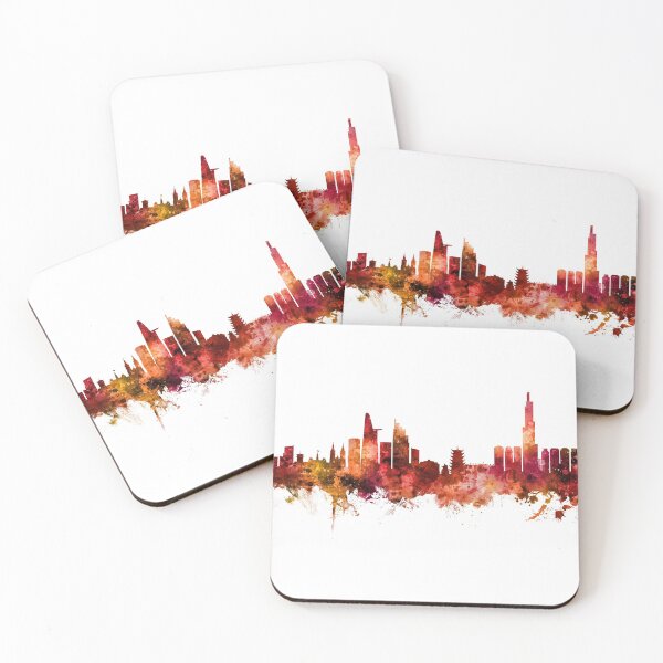 Item preview, Ho Chi Minh City Vietnam Skyline designed and sold by ArtPrints.