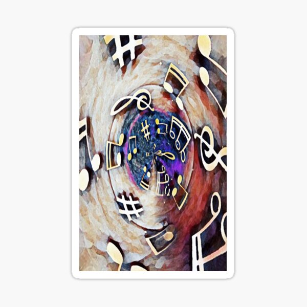 Musical notes Sticker