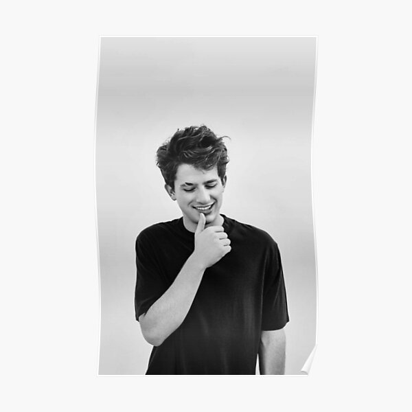 Charlie Puth Posters Redbubble redbubble