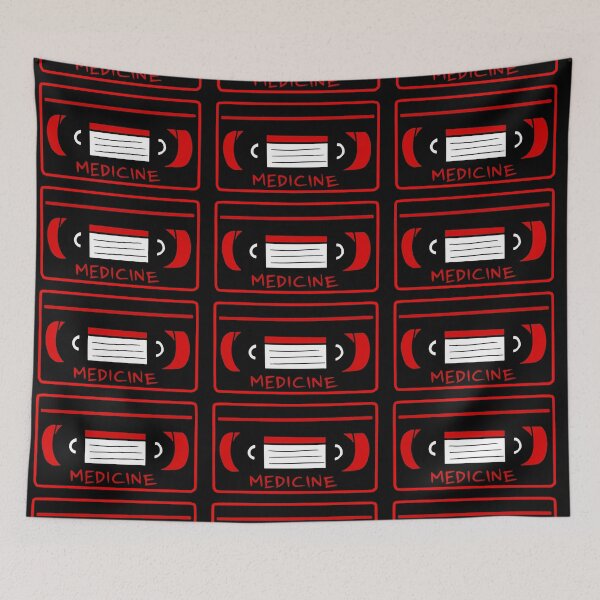 Item preview, Stall Medicine Tape Red designed and sold by mysterymixtapes.