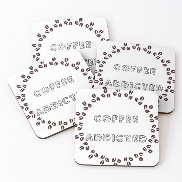 Item preview, Coffee Addicted designed and sold by Eman Abou Ghazy.