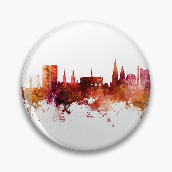 Item preview, Dundee Scotland Skyline designed and sold by ArtPrints.