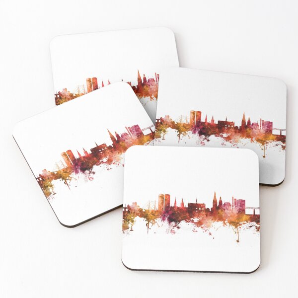 Item preview, Dundee Scotland Skyline designed and sold by ArtPrints.