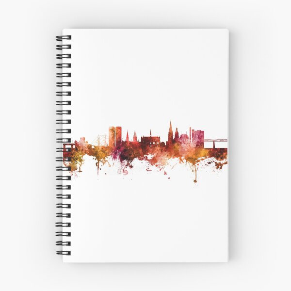 Item preview, Dundee Scotland Skyline designed and sold by ArtPrints.