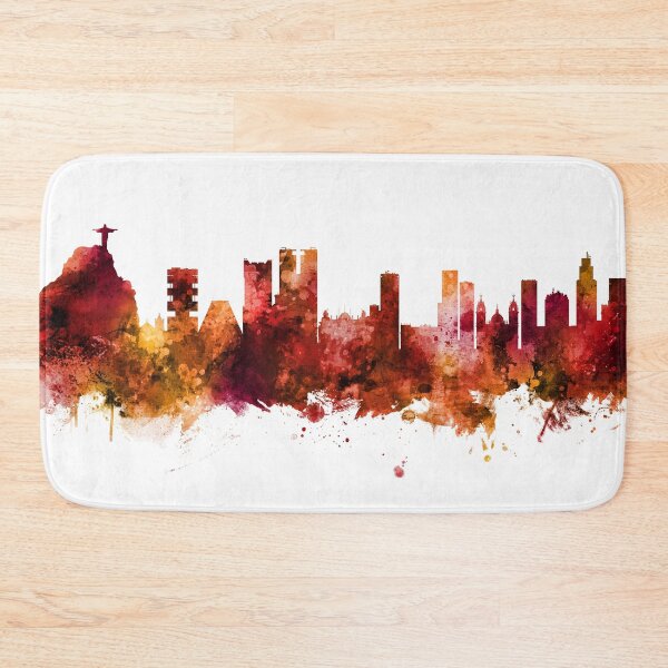 Item preview, Rio de Janeiro Brazil Skyline designed and sold by ArtPrints.