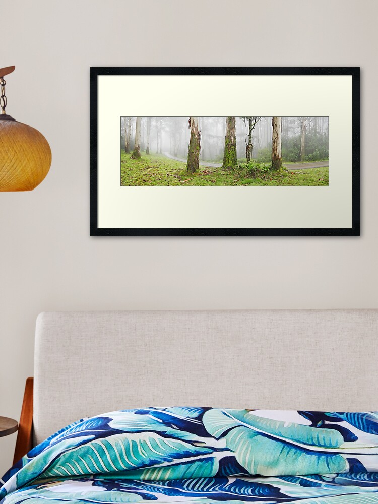 Thumbnail 1 of 7, Framed Art Print, Road to Mt Macedon, Victoria, Australia designed and sold by Chockstone.